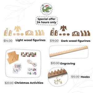 Additional options for the advent calendar