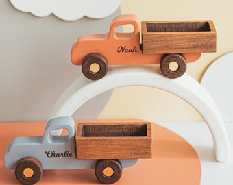 Toy Car Track Wooden Toys For Toddlers Wooden Car Model Baby Boy Gift Nursery Decor Boy Toy Truck Handmade Baby Gifts Kindergarten