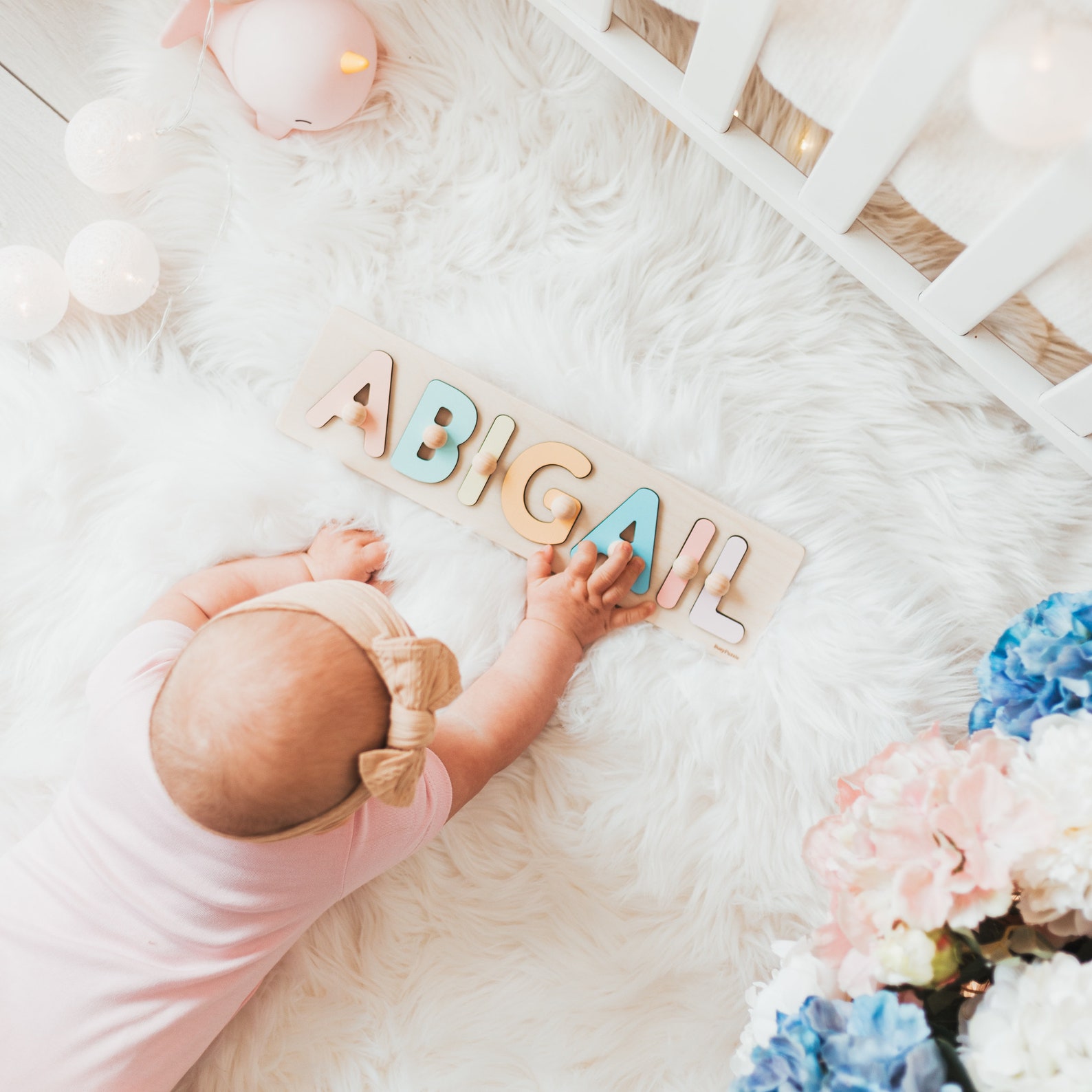 Name Busy Puzzle Personalized Puzzle With Butterfly at Extra Etsy