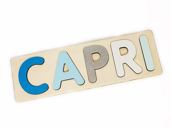 personalized name puzzle for 1 year old