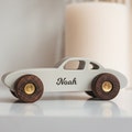 Personalized Wooden Car Toy For Boys Set of 1 3 5 Colored Cars First Christmas Gift Keepsake Gift 2 Year Old Boy Wooden Auto Track Kids Toys product logo