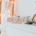 Wooden Name Puzzle, Personalized Birthday Gift, Baby Birthday Decor, Baby Shower Girl Gift, Nursery Decor, First Christmas Gift 