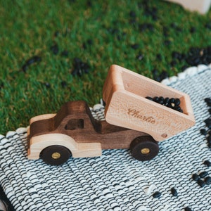 Toy Construction Loader. Personalized Cars. Kids Pretend Play. Wooden Toys For Toddlers. Eco-Friendly Toys. Fidget Toys. Custom Baby Gifts. zdjęcie 6