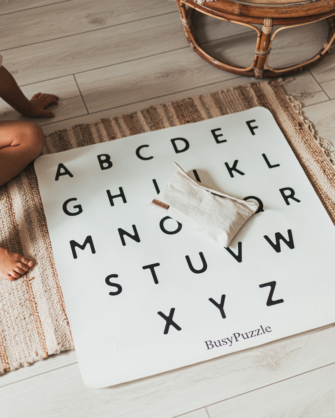 Alphabet Kids Mat Placemat ABC letters English Alphabet for Etsy
