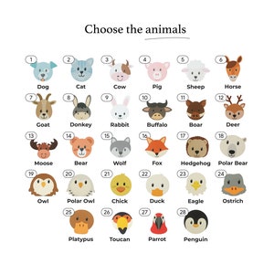 Custom Name Puzzle With Animals For Toddlers Unique Baby Gift Forest Animals Puzzle Board Unique New Baby Gift Nursery Decor Montessori Toys image 8