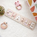 Wooden Name Puzzle by BusyPuzzle product logo