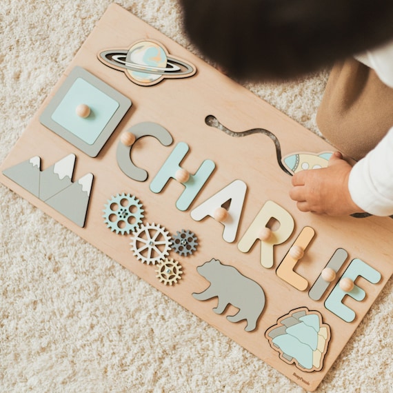 Busy Board Toddler Toy for 1 Year Old Baby Boy Nursery Decor