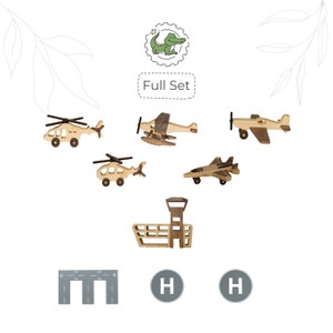Wooden Toys. Planes & Helicopters With Name. Kids Pretend Play. Sensory Toys. Baby Boy Gifts. Montessori Toys. Wooden Toy Cars. Fidget Toys. image 9