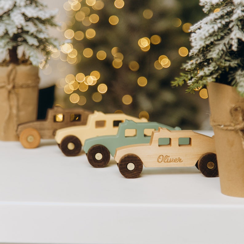 Toy Military Vehicles. Personalized Cars For Kids. Baby Boy Gift. Custom Birthday Gift. Wooden Combat Vehicles. Easter Gift For Toddlers. image 9