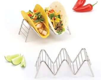Taco Holders / Stands (2 Pack - Holds 2-3 Tacos Each)