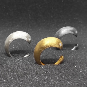 Whale rings / Sterling silve /Stone zircon / Ocean rings /  four colors / Adjustable on each finger / Gift for her!!