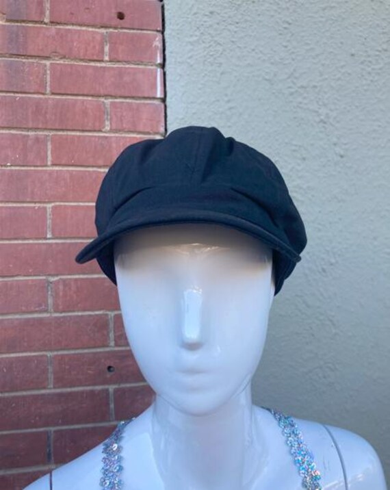 Cappello Paggettone Donna LANEYCX - Nero, Taglia 7 1/8 - 7 3/8, Collezione Newsboy