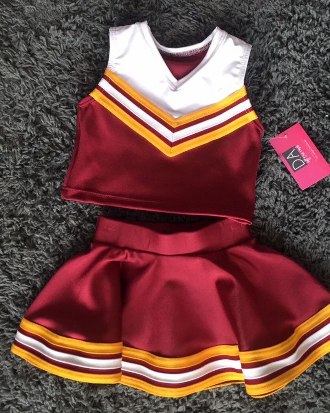 Girls Cheer Uniform Available in Several Colors - Etsy