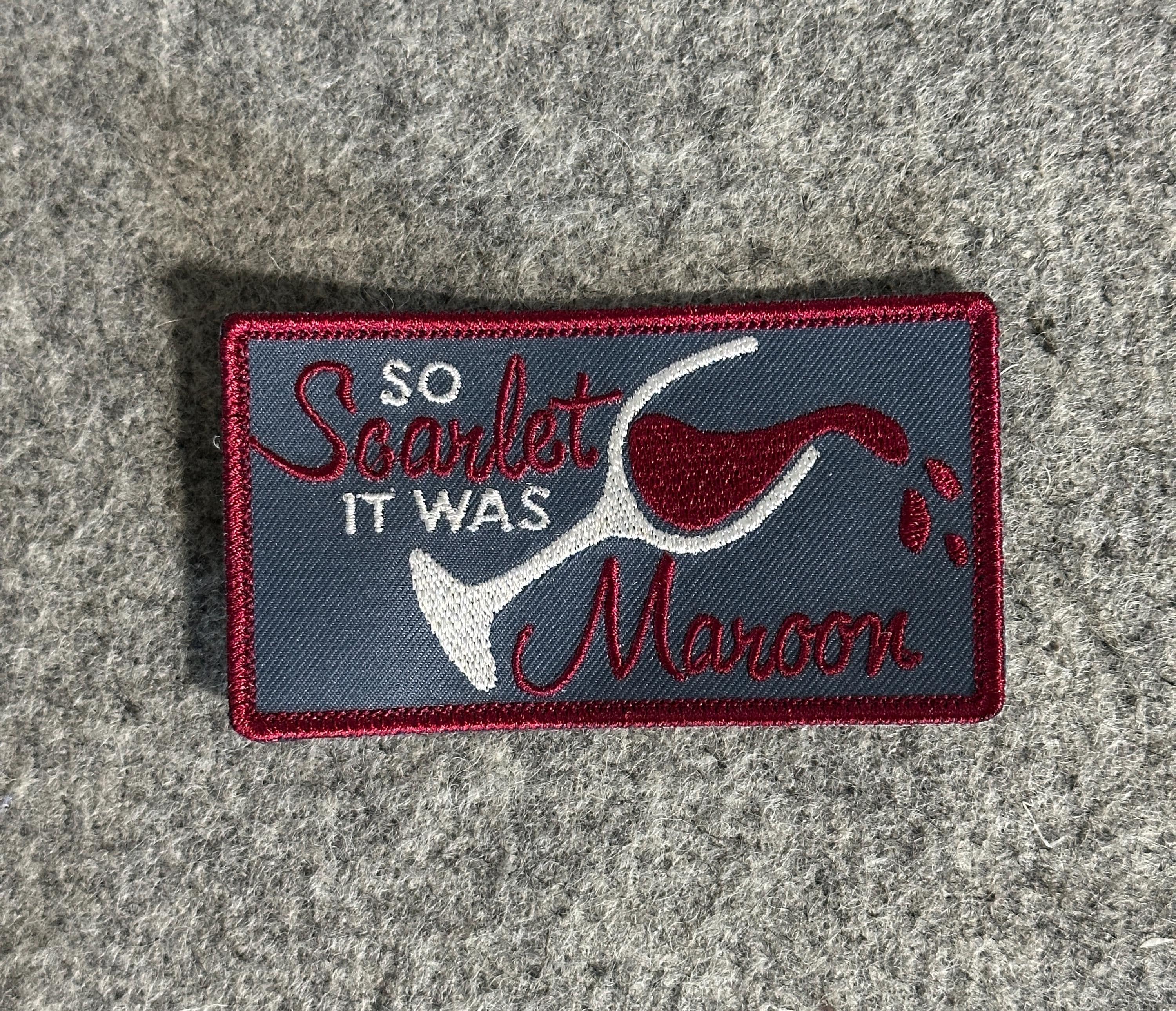 Maroon Iron On - Etsy