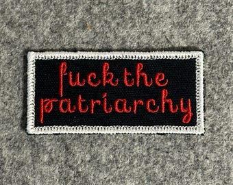 F… the Patriarchy patch
