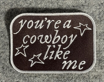 Cowboy like Me patch