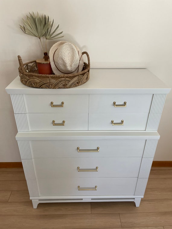 Mcm white dresser deals