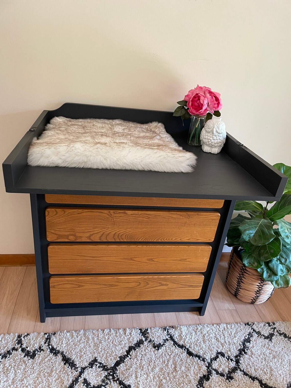 Sold Do Not Purchase Boho Changing Table and Dresser Etsy