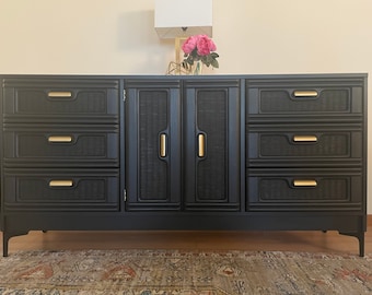 black boho dresser Amazon.com: SICOTAS 7 Drawer Dresser for Bedroom, 57" Wide Rattan Dressers,  Large Chest of Drawers for Bedroom, Dresser TV Stand, Boho Closet Organizer  (Black Oak, 7 Drawers (1 pc)) : Home & Kitchen