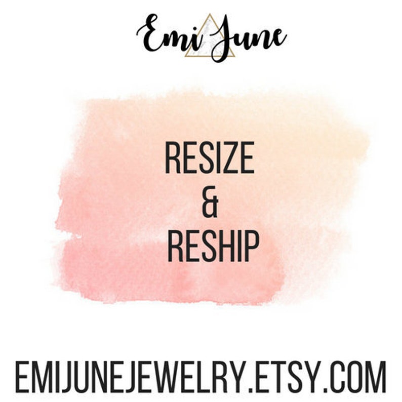Resize /& Reship