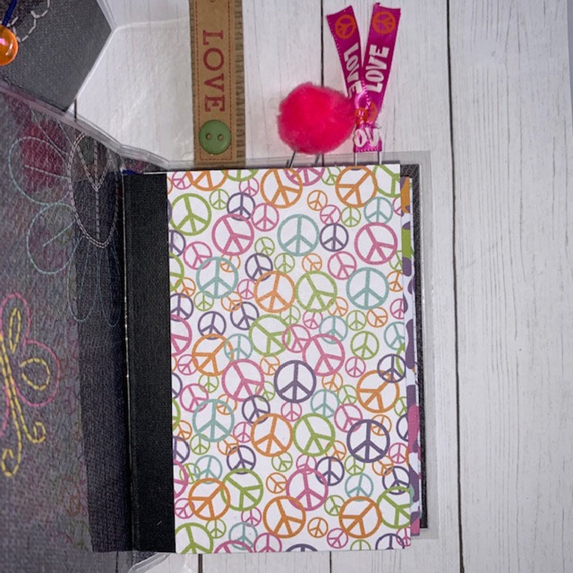 Laminated micro travelers notebook with 3 inserts 1 folder Etsy