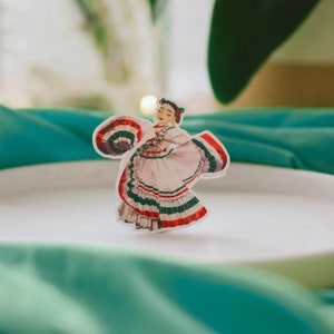 Mexicanita Sticker - Jalisco , Folklorico, Mexican folklore