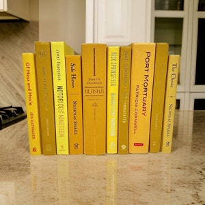 Yellow Books by Color