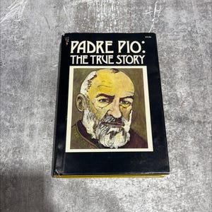 cay padre pio: the true story book, by c. bernard ruffin, 1982 Hardcover RARE-R67-B8-B_33