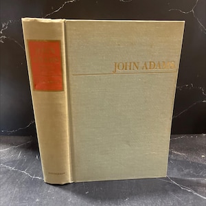 john adams i book, by page smith, 1962 Hardcover RARE-R66-B7-C_42