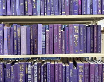 Purple Hardcover Books - Bulk