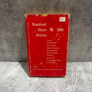 stanford short stories book, by wallace stegner, richard scowcroft, 1960 Hardcover RARE-R71-B8-F_11