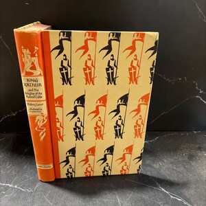 king arthur and his knights of the round table book, by sir thomas malory, 1950 Hardcover RARE-R71-B8-H_158