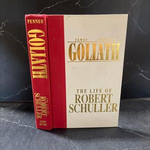 goliath the life of robert schuller book, by james penner, 1992 Hardcover RARE-R64-B8-I_107