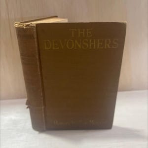 the devonshers book, by honoré willsie morrow, 1924 Hardcover, Antique, Heavily Used RARE-R71-B8-C_75