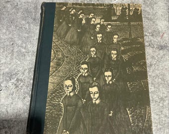 jane eyre book, by charlotte brontë, 1943 Hardcover RARE-R70-B7-F_56