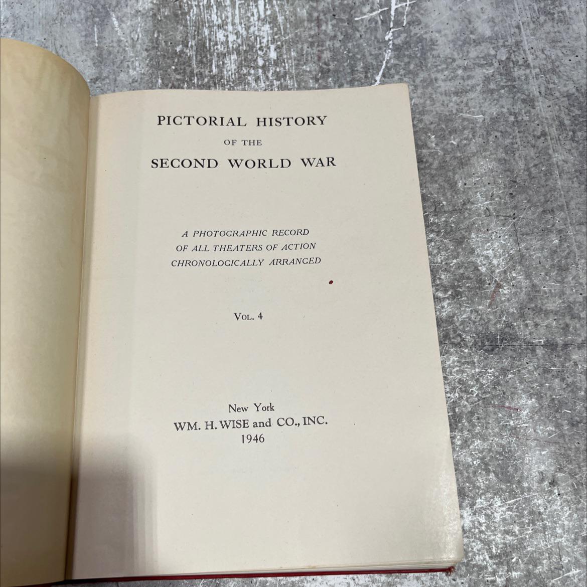 Pictorial History Second World War - Etsy