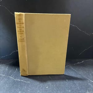 alice&#39;s adventures in wonderland and through the looking glass book, by lewis carroll, 1948 Hardcover RARE-R66-B8-C_89