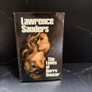 the loves of harry dancer book, by lawrence sanders, 1986 Hardcover RARE-R68-B7-F_54