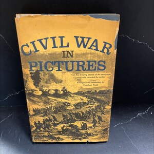 civi var in pictures book, by fletcher pratt, 1955 Hardcover RARE-R65-B8-E_52