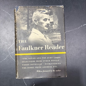selections from the works of william faulkner book, by william faulkner, 1954 Hardcover RARE-R69-B7-C_60