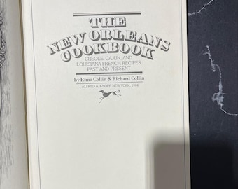 the new orleans cookbook creole, cajun, and louisiana french recipes past and present book, by Rima Collin & Richard RARE-R70-B7-C_107