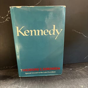 kennedy book, by theodore c. sorensen, 1965 Hardcover RARE-R67-B7-G_40