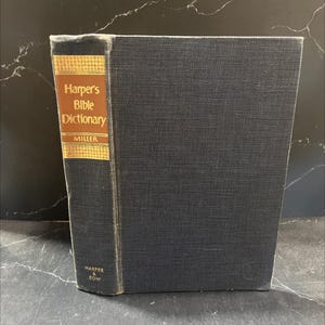 harper&#39;s bible dictionary book, by rks madeleine s. miller and j. lane miller, 1961 Hardcover RARE-R66-B7-C_16