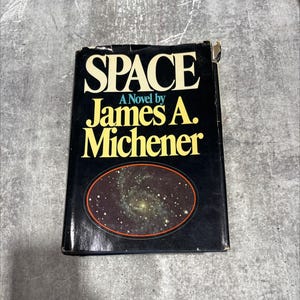 space book, by james a. michener, 1982 Hardcover RARE-R69-B8-F_120