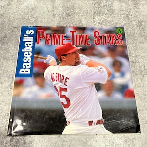 baseball&#39;s prime-time stars book, by saul wisnia, 1999 Hardcover RARE-R71-B8-A_22