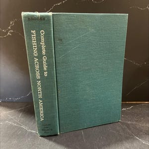 joe brooks complete guide to fishing across north america book, by Joe Brooks, 1970 Hardcover RARE-R68-B10-B_141