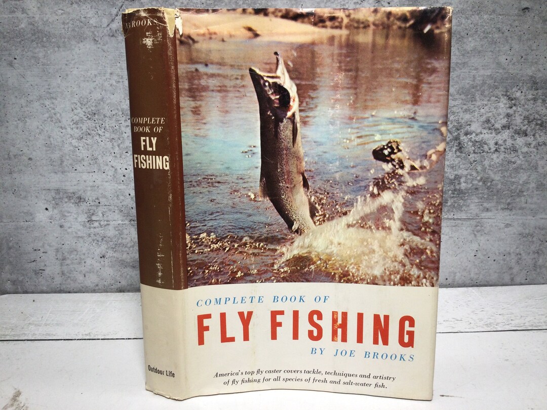 Rare Book Complete Book of Fly Fishing 1958 Vintage Etsy