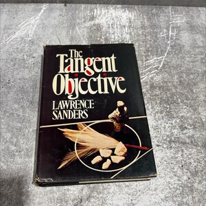 the tangent objective book, by lawrence sanders, 1976 Hardcover RARE-R65-B8-C_5