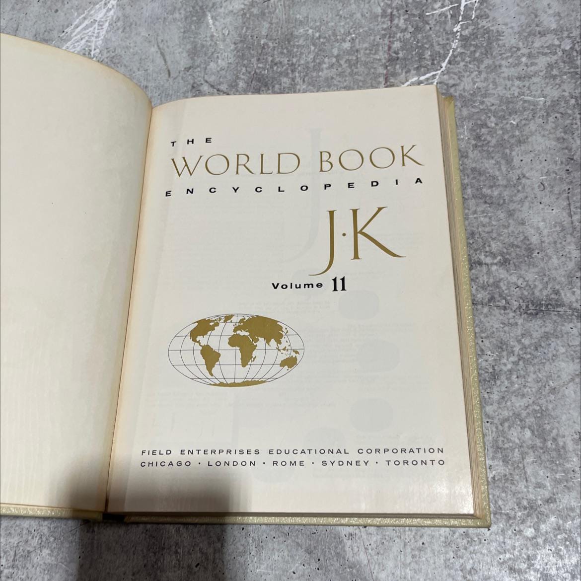 The World Book Encyclopedia Jk Book, by Field Enterprises Educational ...
