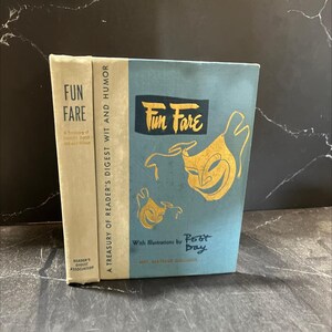fun fare a treasury of reader&#39;s digest wit and humor book, by editors of the reader&#39;s digest, 1949 Hardcover RARE-R70-B8-E_98